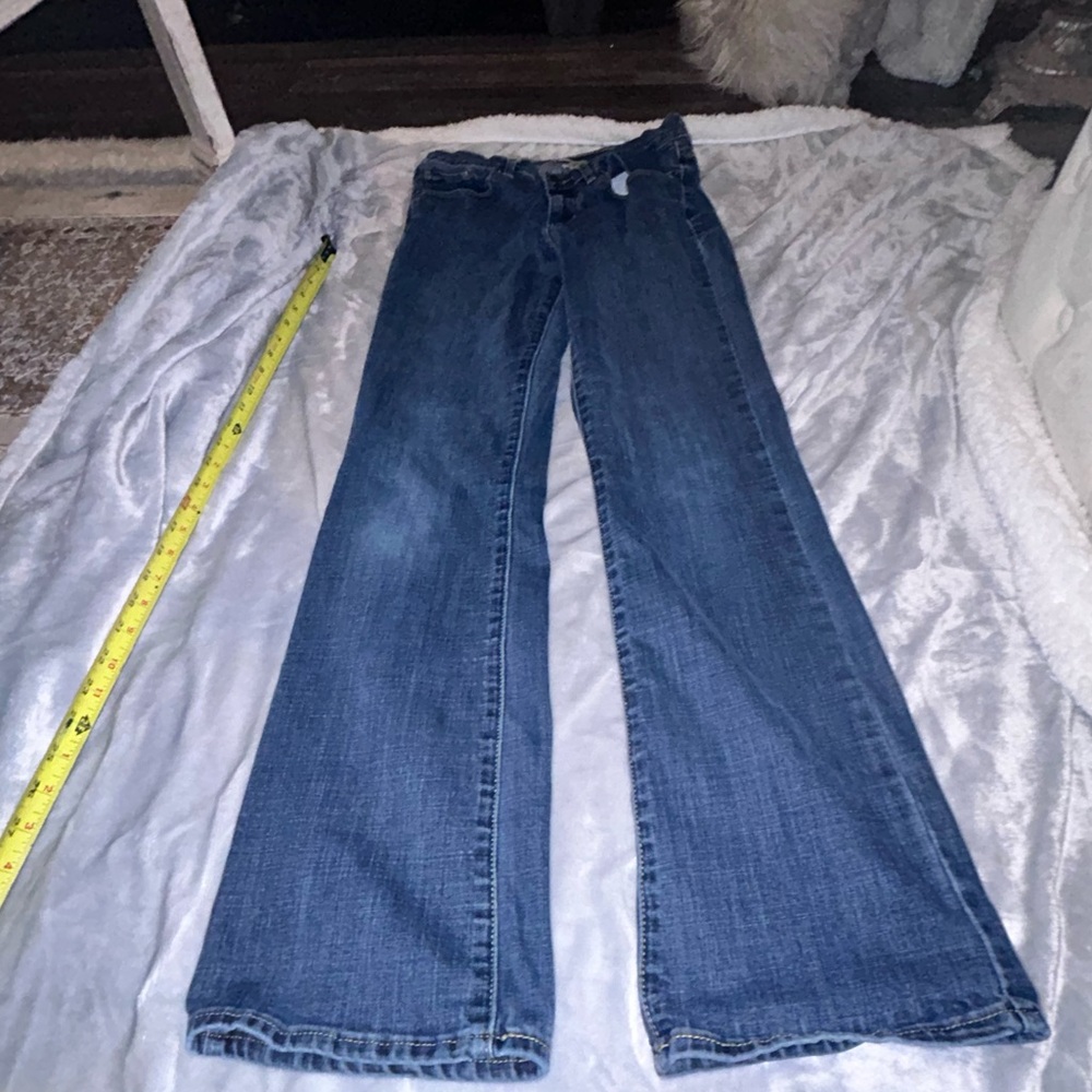 50%offw❤️ Vintage Levi’s 💋Dark Wash Stretch Classic Boot Cut Jeans 4M 29x30 66